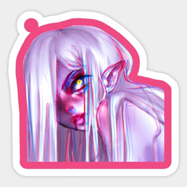 blood eater Sticker by Fifei